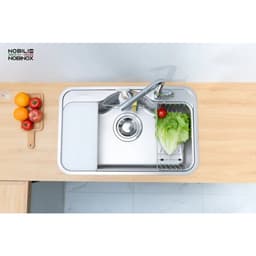 CHẬU RỬA BÁT 1 HỐ NOBINOX ROSA NN975D | Hàng chính hãng, BH 10 NĂM Hàng chính hãng 2