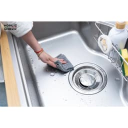 CHẬU RỬA BÁT 1 HỐ NOBINOX ROSA NN975D | Hàng chính hãng, BH 10 NĂM Hàng chính hãng 4