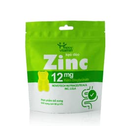 Kẹo dẻo bổ sung Kẽm Hữu Cơ, ZinC Gummies - Happy Vitamin - Gói 39 viên - Hương vị Kiwi 4