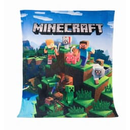 Chăn  Minecraft cho bé chăn lông tuyết chăn băng lông 1