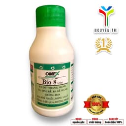 Omex Bio 8 chai 100ml– Phân Bón Lá Trung Vi Lượng Kích Rễ Mạnh, Bung Đọt Nhanh Và Dưỡng Hoa Đậu Quả 1