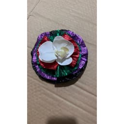 FREESIP hoa cài đầu các giá hầu đồng, hoa cài khăn xếp trang trí hàng thủ công size to cực đẹp 9