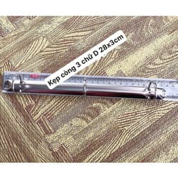 Combo 10c Kẹp giữ giấy 3 chữ D - Khoá kẹp còng - Gáy sổ còng - Kẹp giấy bảng quảng cáo, thông báo, kế hoạch ... 7