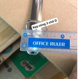 Combo 10c Kẹp giữ giấy 3 chữ D - Khoá kẹp còng - Gáy sổ còng - Kẹp giấy bảng quảng cáo, thông báo, kế hoạch ... 5
