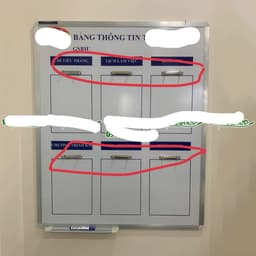 (lỗ 3cm) Combo 10c Kẹp còng giữ giấy 2 nhẫn o - Gáy sổ còng - Kẹp giấy bảng quảng cáo, thông báo bầu cử, kế hoạch ... 8