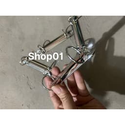 (lỗ 3cm) Combo 10c Kẹp còng giữ giấy 2 nhẫn o - Gáy sổ còng - Kẹp giấy bảng quảng cáo, thông báo bầu cử, kế hoạch ... 7
