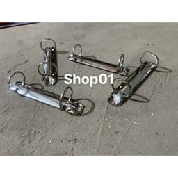 (lỗ 3cm) Combo 10c Kẹp còng giữ giấy 2 nhẫn o - Gáy sổ còng - Kẹp giấy bảng quảng cáo, thông báo bầu cử, kế hoạch ... 3