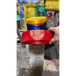 ( có video)  khăn xếp quan, khăn xếp áo dài khăn xếp mừng thọ nam nữ bằng gấm thượng hải cao cấp, đủ size đủ màu 8