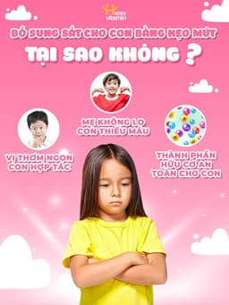 Kẹo mút bổ sung Sắt Happy Vitamin - Hỗ trợ đề kháng khỏe, phát triển toàn diện cho trẻ Hộp 25 Que 9