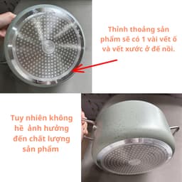 Bộ Nồi Nhôm Chống Dính Elmich 1162E Size 16,20,24, Chảo 26cm – Bền đẹp, chống dính tốt 8