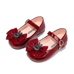 Giày Búp Bê Bé Gái Đính Nơ 1-12 Tuổi, Giày Công Chúa Bé Gái Êm Nhẹ, Chống Trơn. Z166 6