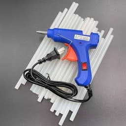 Súng bắn keo tặng nến Silicon đa năng, máy dán keo nến To Nhỏ mạ si không gỉ[Family's house] 6