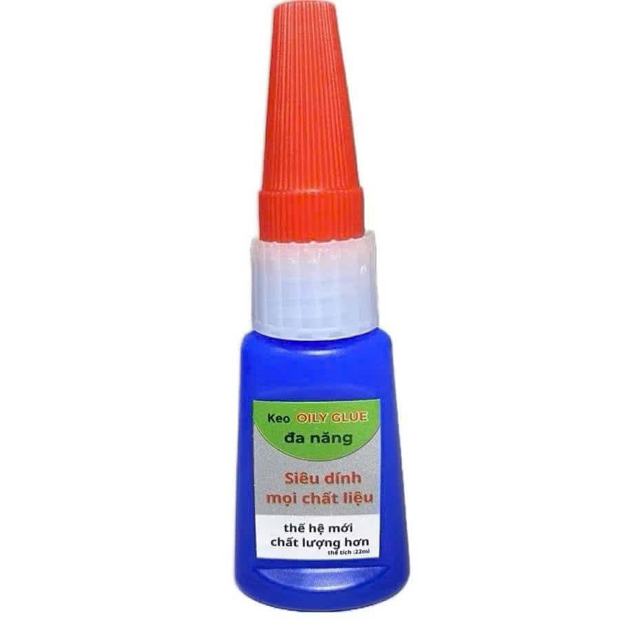 Keo Dán Đa Năng OILY GLUE - Keo Siêu Dính Gấp 50 Lần Keo thường, Có Thể Dán Mọi Loại Vật Liệu
