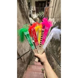 (ảnh thật, có video) 1 chiếc quạt múa nan tre bằng voan mỏng hàng to cao cấp đủ màu 9