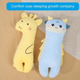 Gối Ôm Hình Thú Cho Bé 45x17cm - Gối Ôm Cho Bé Sơ Sinh 5