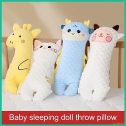 Gối Ôm Hình Thú Cho Bé 45x17cm - Gối Ôm Cho Bé Sơ Sinh 1