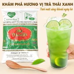 [GIÁ SỈ] Thùng 12 gói trà thái xanh/ thái đỏ ChaTraMue (HÀNG 2 NỘI ĐỊA) 1