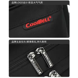Balo Coolbell CB8260 – Chống thấm, siêu nhiều ngăn, thoải mái cho laptop 17" 4