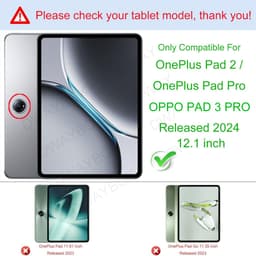 [Ảnh Thật] Kính CL MTB OPPO PAD 3 PRO - OnePlus PAD PRO/ PAD 2 12.1" 2024 Cường Lực 2.5D-9H-0.26mm 2