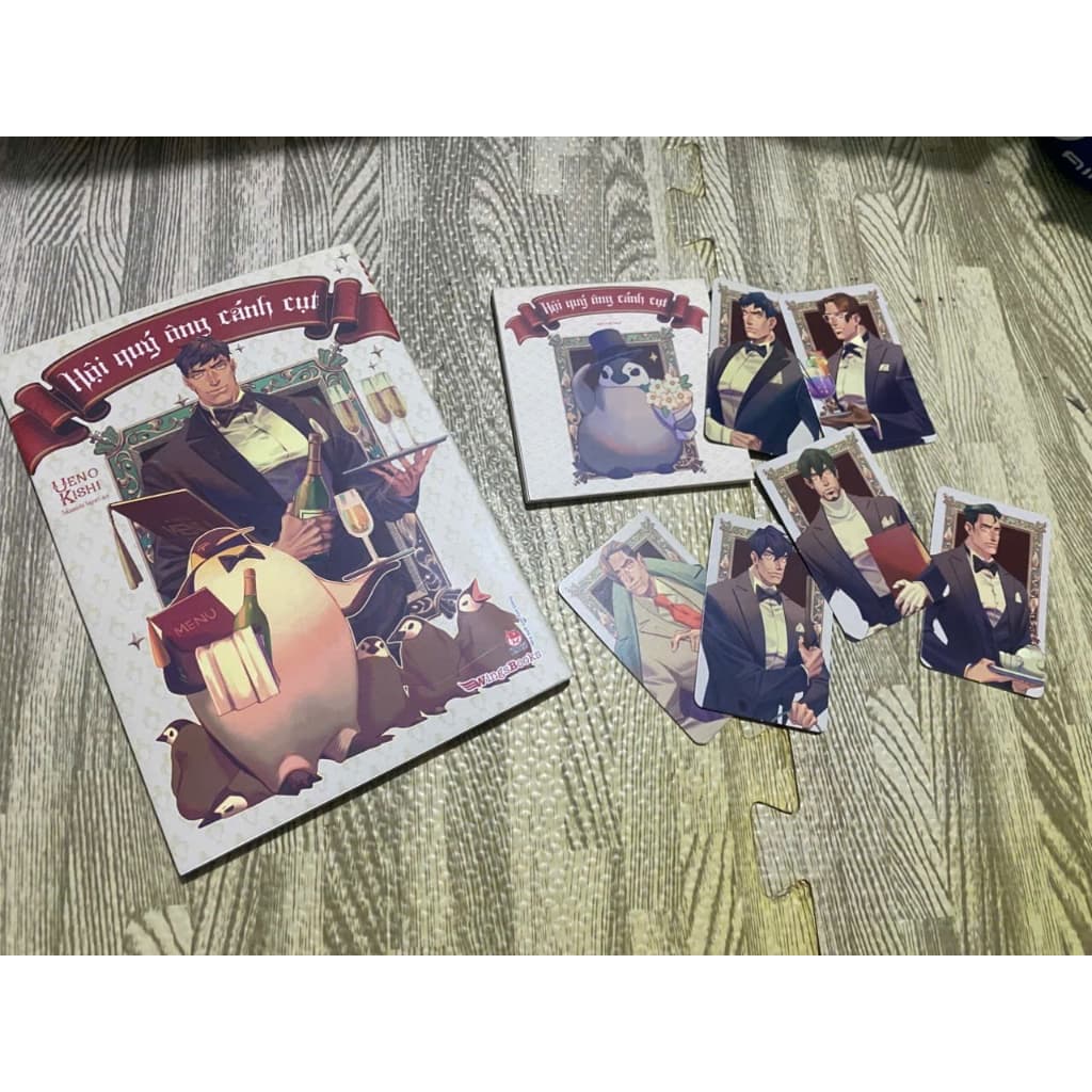 Vở Hội Quý Ông Cánh Cụt ( tặng kèm 6 Card Penguin + Sổ xé)