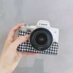 Halfcase CANON M50 M50 II M5 Ốp da bảo vệ máy ảnh 7