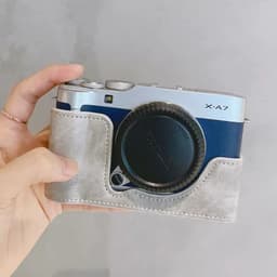 Vỏ nửa da bảo vệ cho vỏ máy ảnh Fuji XA5/XA7/XA10 cho vỏ máy ảnh Fujifilm XA-7 XA10 XA20 1