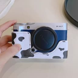 Vỏ nửa da bảo vệ cho vỏ máy ảnh Fuji XA5/XA7/XA10 cho vỏ máy ảnh Fujifilm XA-7 XA10 XA20 3