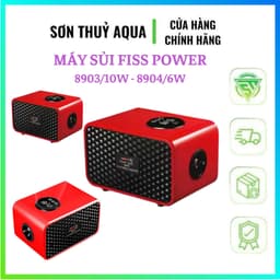 Sủi Tích Điện Cao Cấp Fish Power - Tự Động Chạy Khi Mất Điện, Chỉnh Lưu Lượng, Pin Siêu Khủng 1