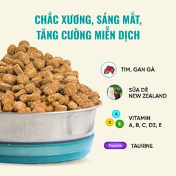 Hạt cho mèo Bite of Wild B45 gói 1KG, đạm cao 45%, hạt nhân thịt, công thức cá & gà- MÉO CHÒ UNI 3