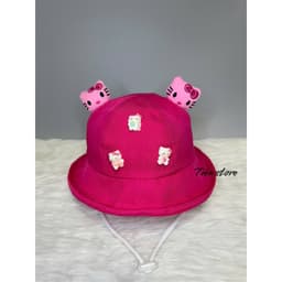 Nón bo kity [ 1 đến 3 tuổi ] mũ có quai dễ thương cho bé yêu 7