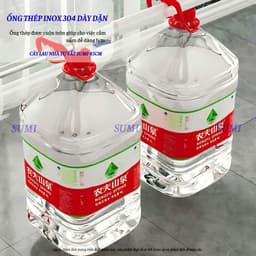 Bộ Cây Lau Nhà Tự Vắt Sumi 45cm Thế Hệ Mới, Chổi Lau Nhà Đa Năng Bông San Hô Tiện Dụng Siêu Thấm Hút 6