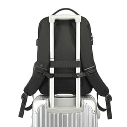 Balo COOLBELL 8296 ĐEN - Chống thấm, siêu nhiều ngăn 7