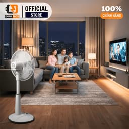 | Hỏa tốc | Quạt đứng Senko L1638 47W lồng 40cm 3 cấp gió điều chỉnh độ cao bảo hành 24 tháng 4