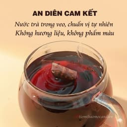 Trà ngũ hắc An Diên, trà thảo mộc hỗ trợ giảm rụng tóc, mọc tóc,  đen tóc, trà bổ khí huyết, mát gan 5