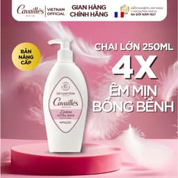 Dung Dịch Vệ Sinh Rogé Cavaillès L'intime Extra-doux Lưu Hương, 4X Dịu Nhẹ, Giảm Ngứa Cho Da Nhạy Cảm 250ml 8