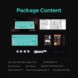 Bàn phím từ tính Gaming ATK RS7 Air Esports Hall Effect Keyboard 7