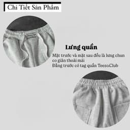 Quần dài ống rộng nam nữ Premium Teezo.Club thêu túi form dáng unisex 8
