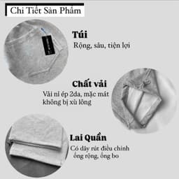 Quần dài ống rộng nam nữ Premium Teezo.Club thêu túi form dáng unisex 9