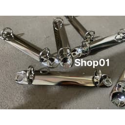 (lỗ 2cm) Combo 10c Kẹp còng giữ giấy 2 nhẫn o - Gáy sổ còng - Kẹp giấy bảng quảng cáo, thông báo bầu cử, kế hoạch ... 3