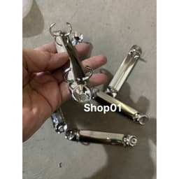 (lỗ 2cm) Combo 10c Kẹp còng giữ giấy 2 nhẫn o - Gáy sổ còng - Kẹp giấy bảng quảng cáo, thông báo bầu cử, kế hoạch ... 6