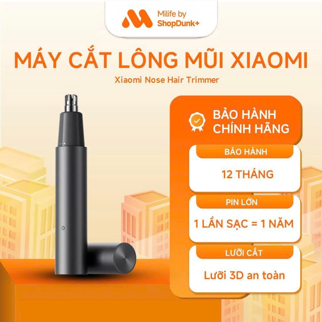 Máy Tỉa Lông Mũi Xiaomi Nose Hair Trimmer Chính Hãng BH 12 Tháng