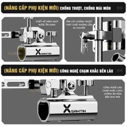 Thùng Câu Xsamtin 3300E Phụ Kiện INOX Thế hệ II 5