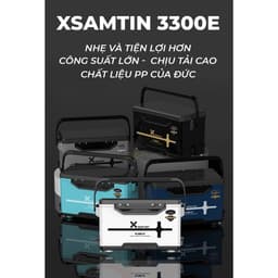 Thùng Câu Xsamtin 3300E Phụ Kiện INOX Thế hệ II 8