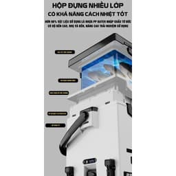 Thùng Câu Xsamtin 3300E Phụ Kiện INOX Thế hệ II 7