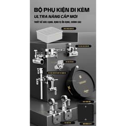 Thùng Câu Xsamtin 3300E Phụ Kiện INOX Thế hệ II 3