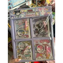 Hộp 24 sticker tương tác bé gái  kèm gắp cho bé 4