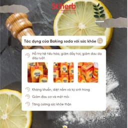 BỘT BAKING SODA CASTER DAILY TỔNG HỢP TRỌNG LƯỢNG 227G - 454G - 907G 4