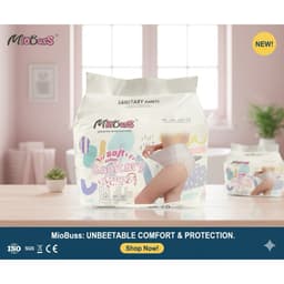 Miobuss Combo 50 Băng Vệ Sinh Dạng Quần An Toàn Chống Tràn Hiệu Quả Cho Cả Ngày Năng Động Size 80-105cm 1