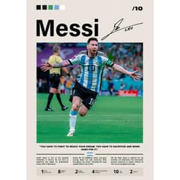 (X01) +100 mẫu Poster Cầu Thủ Bóng Đá - Tranh decal dán tường: Messi, Ronaldo, Neymar, Mbappé,Yamal 3