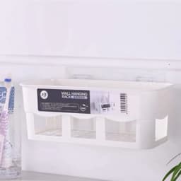 [Top Value] Kệ Nhựa Treo Tường Nhà Tắm, Nhà Bếp Dán Tường Chịu Lực Chắc Chắn Nhựa Việt Nhật (5698/5699) 4